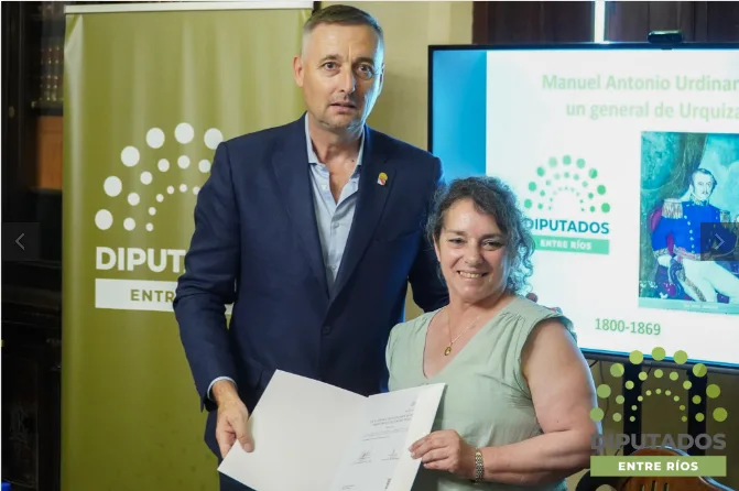Un libro que destaca la figura del general Urdinarrain se presentó en Diputados