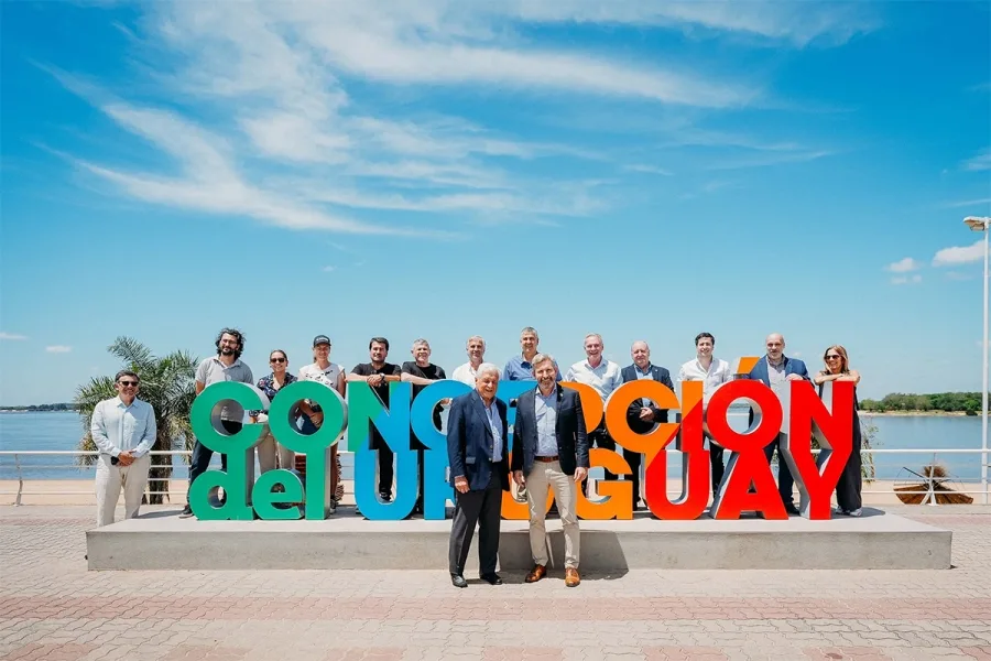 Frigerio en Concepci&oacute;n del Uruguay. Gobierno de Entre R&iacute;os
