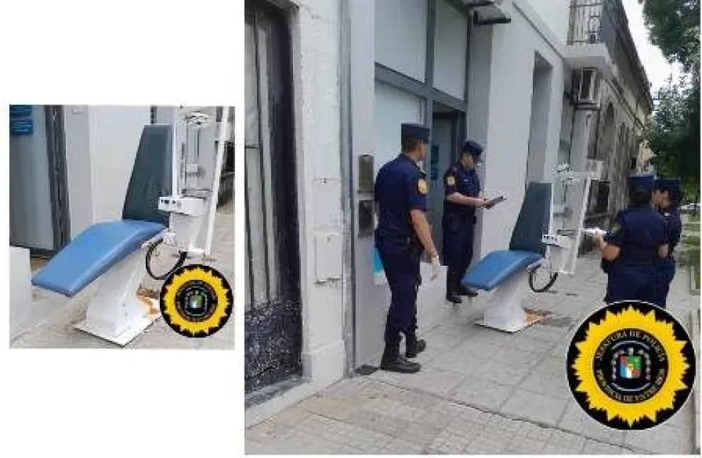 Allanaron en Paraná una clínica odontológica sospechada de ejercer ilegalmente la especialidad