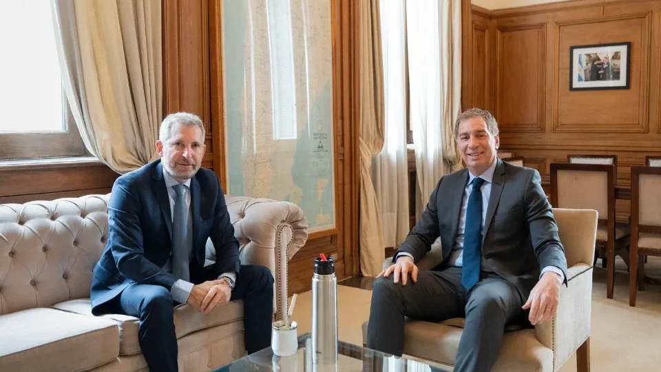 Frigerio se reunió con Santilli por el Presupuesto 2027 y obras clave para Entre Ríos