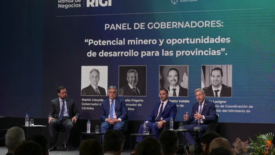 Frigerio destacó el potencial industrial y logístico de Entre Ríos para las grandes inversiones mineras y energéticas