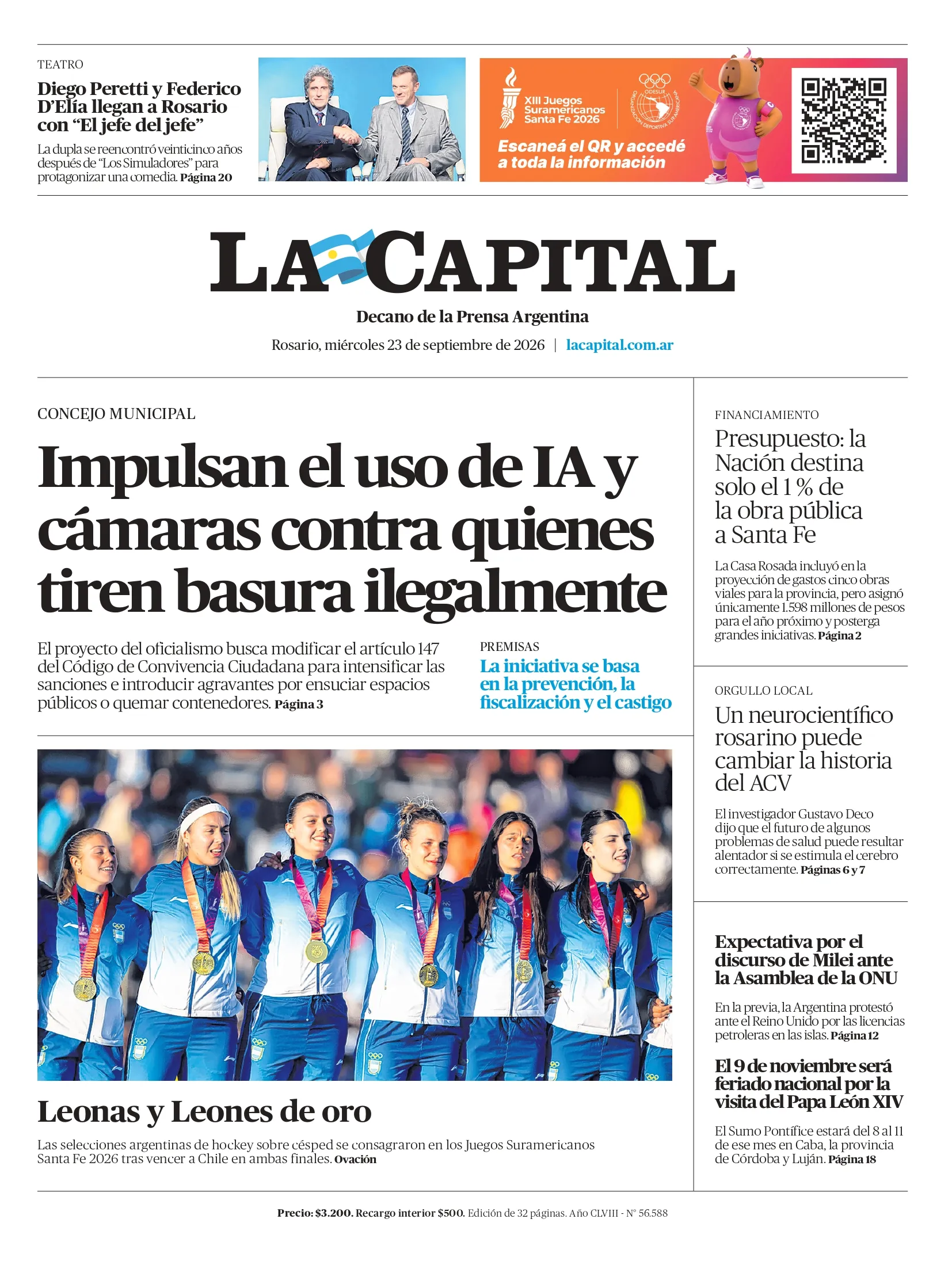 Tapa de La Capital