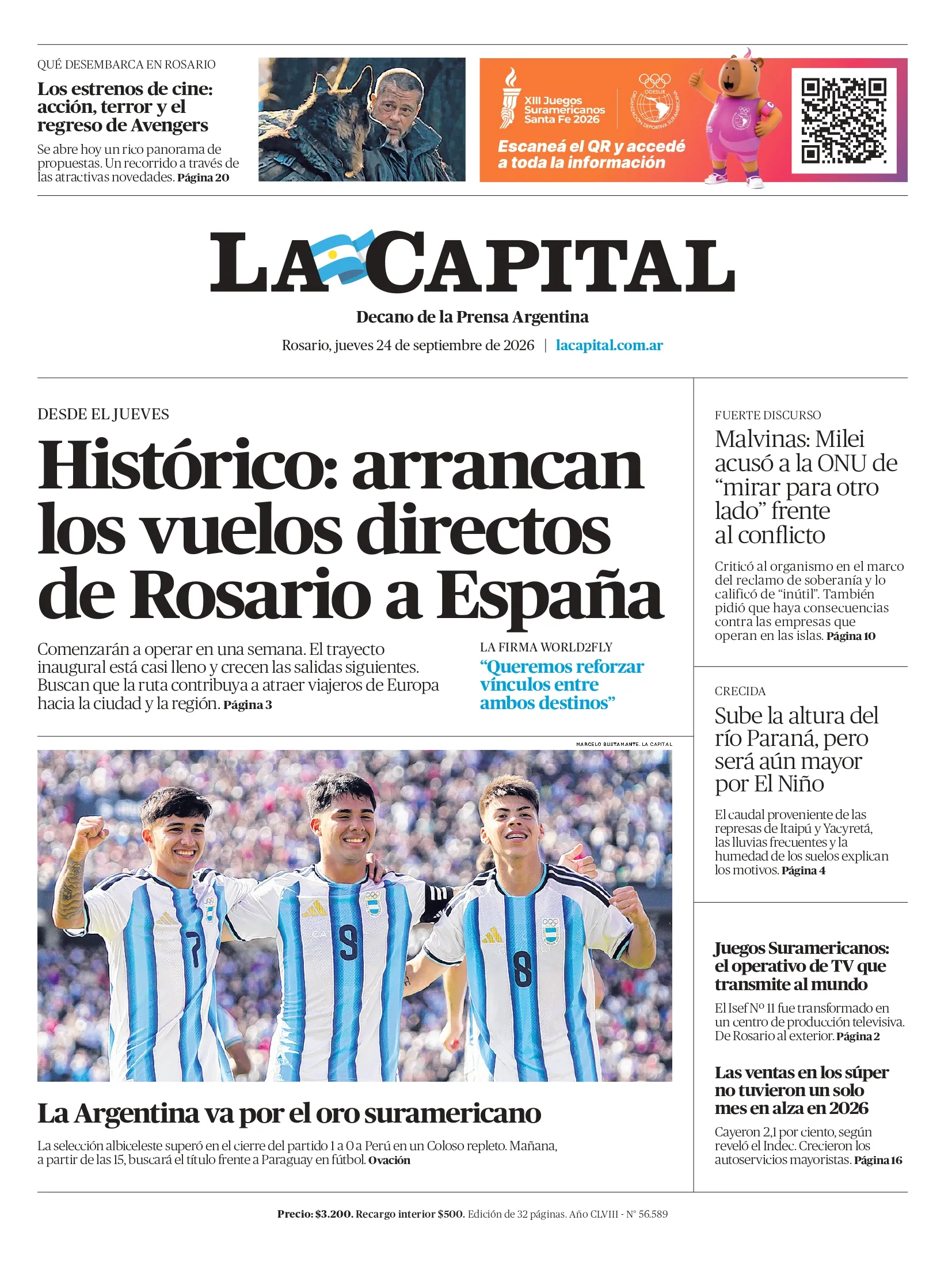 Tapa de La Capital