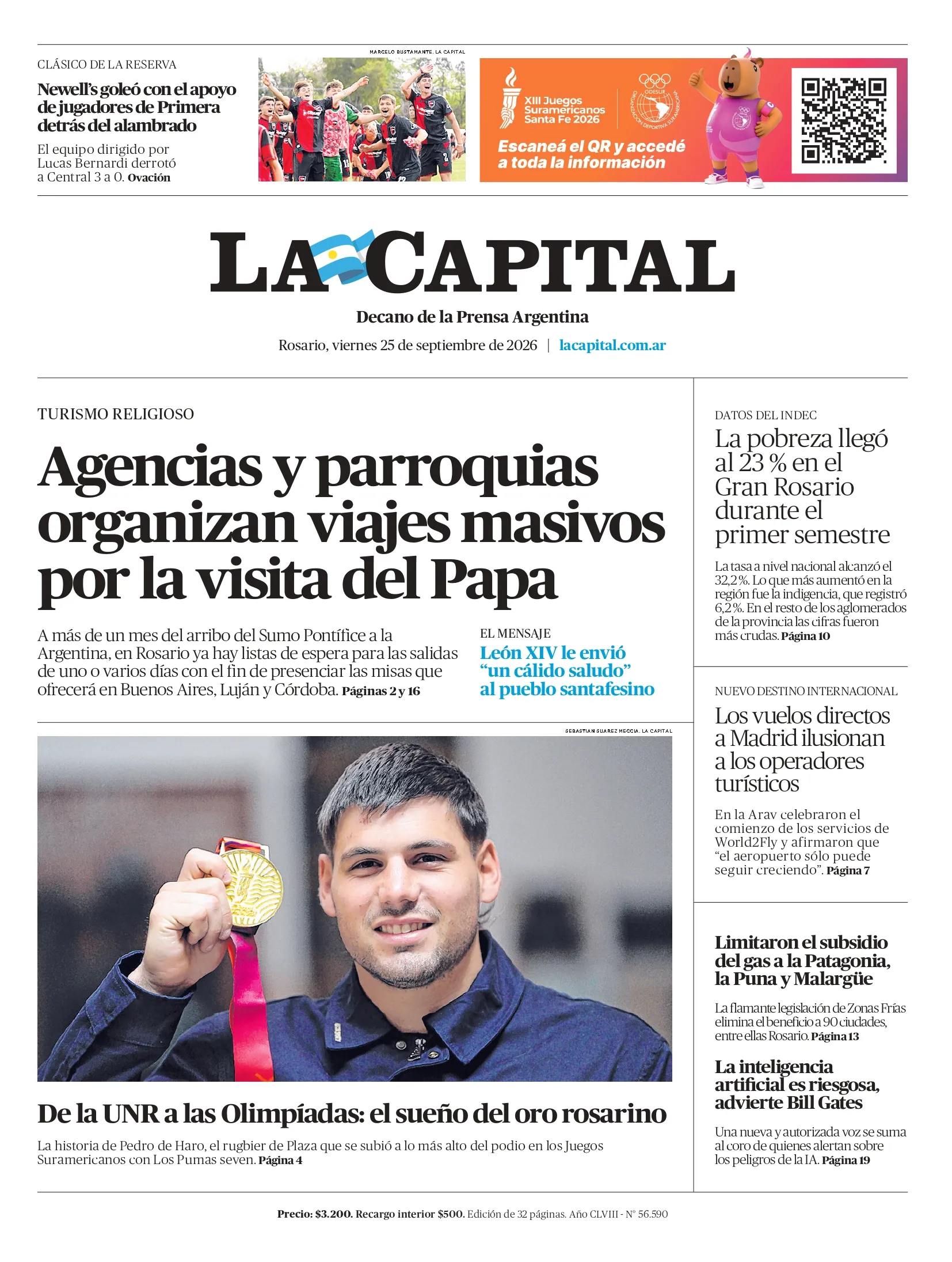 Tapa de La Capital