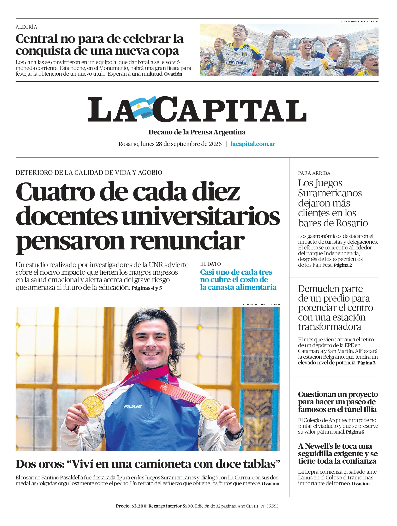 Tapa de La Capital